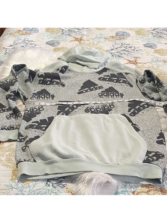 adidas Other - Adidas Gray Patterned Hoodie